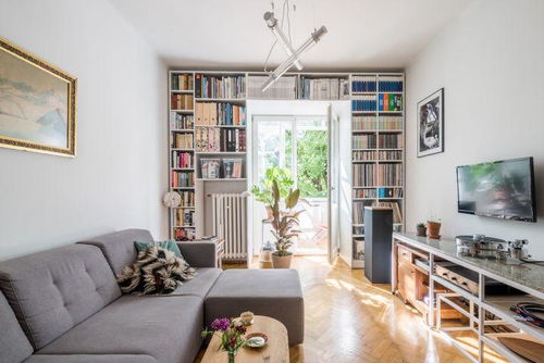 藝術設計,55㎡波蘭白色經典